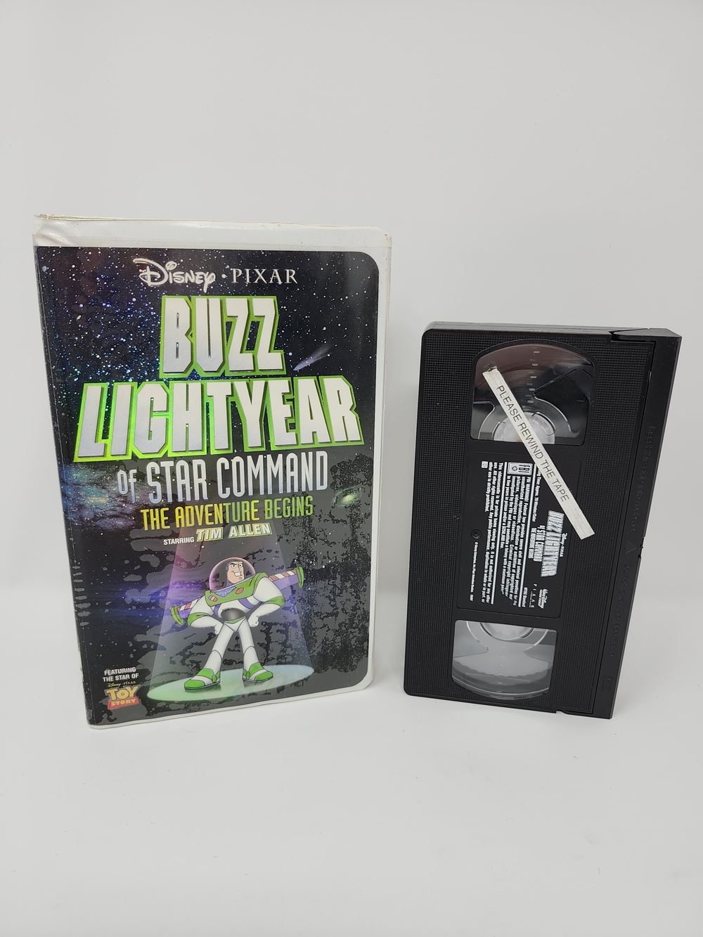 Buzz Lightyear of Star Command VHS - Disney•Pixar - Tested